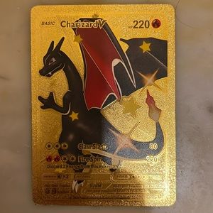 Charizard V hp220 Pokémon gold card 079/073
